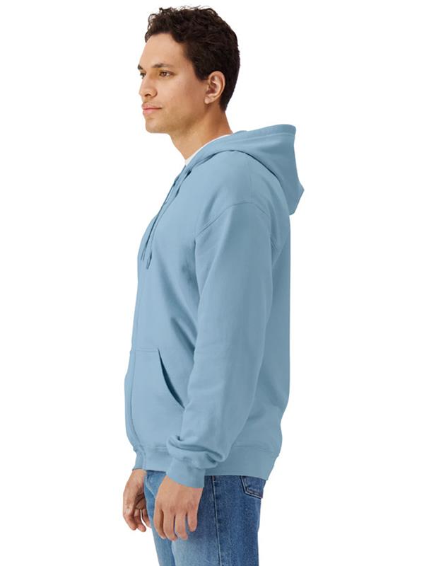 Gildan Softstyle Midweight Ringspun 285 Regular Fit Zip Hood Adult