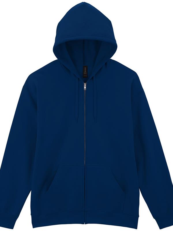 Gildan Softstyle Midweight Ringspun 285 Regular Fit Zip Hood Adult