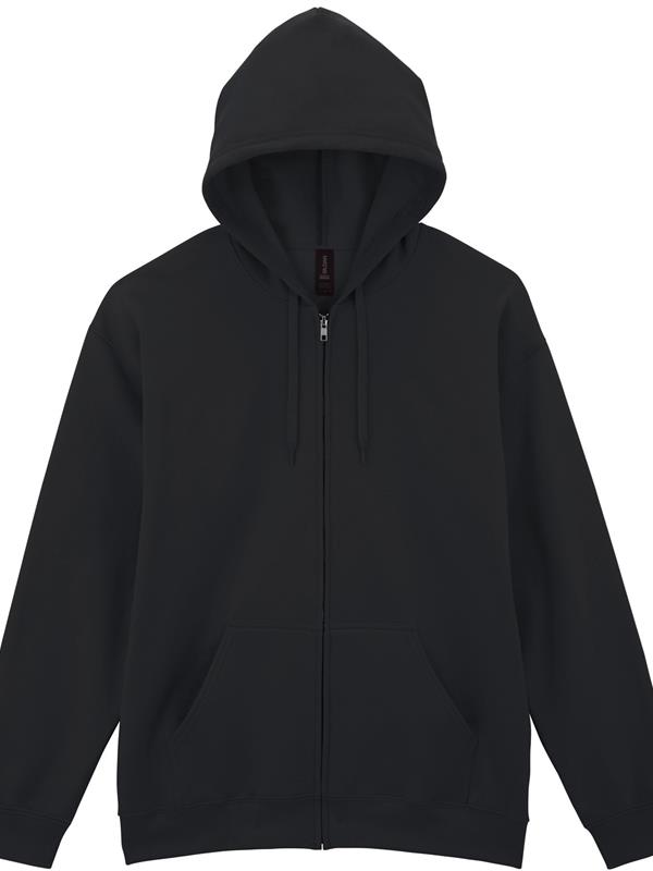 Gildan Softstyle Midweight Ringspun 285 Regular Fit Zip Hood Adult