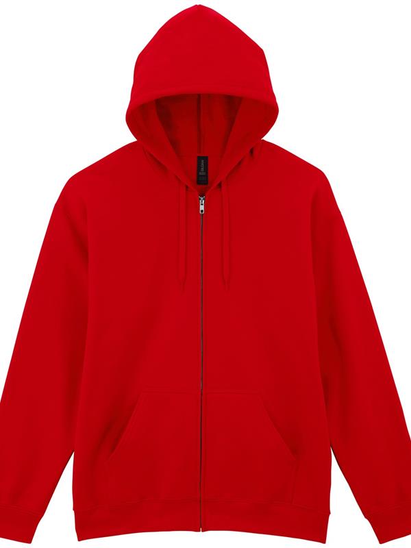 Gildan Softstyle Midweight Ringspun 285 Regular Fit Zip Hood Adult