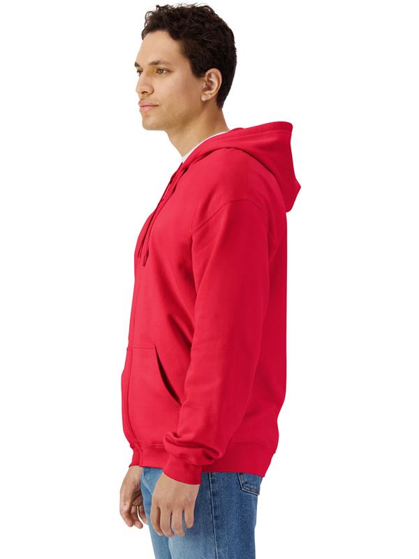 Gildan Softstyle Midweight Ringspun 285 Regular Fit Zip Hood Adult