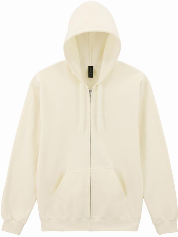 Gildan Softstyle Midweight Ringspun 285 Regular Fit Zip Hood Adult