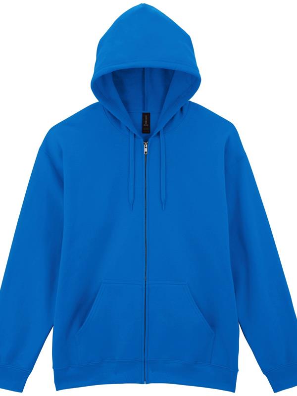 Gildan Softstyle Midweight Ringspun 285 Regular Fit Zip Hood Adult