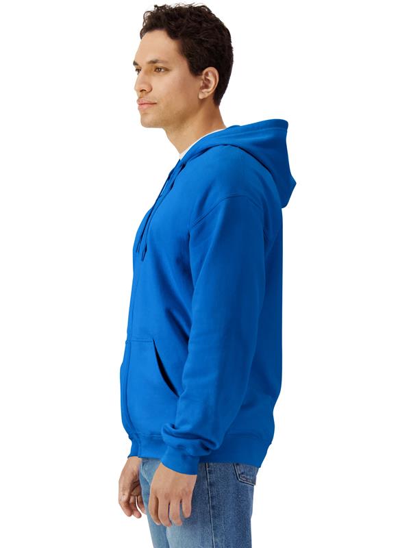 Gildan Softstyle Midweight Ringspun 285 Regular Fit Zip Hood Adult