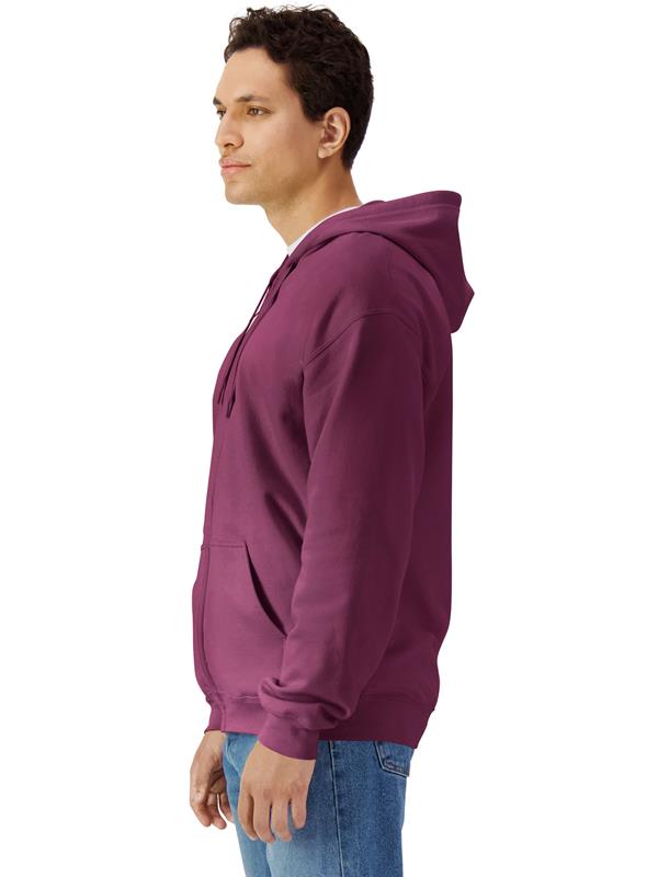 Gildan Softstyle Midweight Ringspun 285 Regular Fit Zip Hood Adult