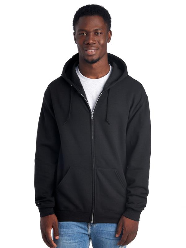 Jerzees Nublend Open End 275 Regular Fit Zip Hood Adult
