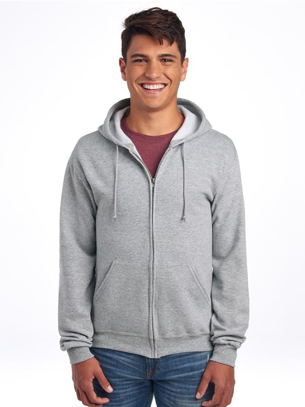 Jerzees Nublend Open End 275 Regular Fit Zip Hood Adult