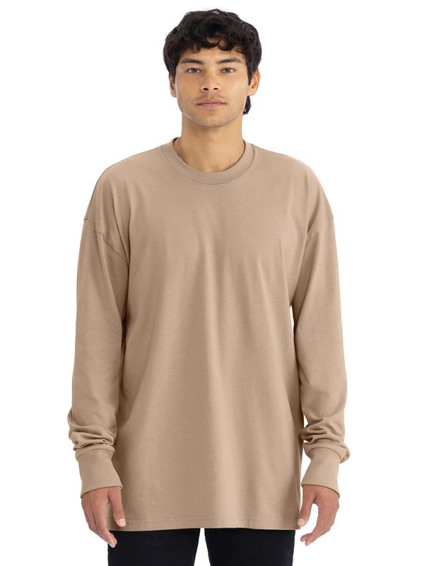 Next Level Apparel Heavyweight Combed 230 Oversize Fit LS Tee Adult