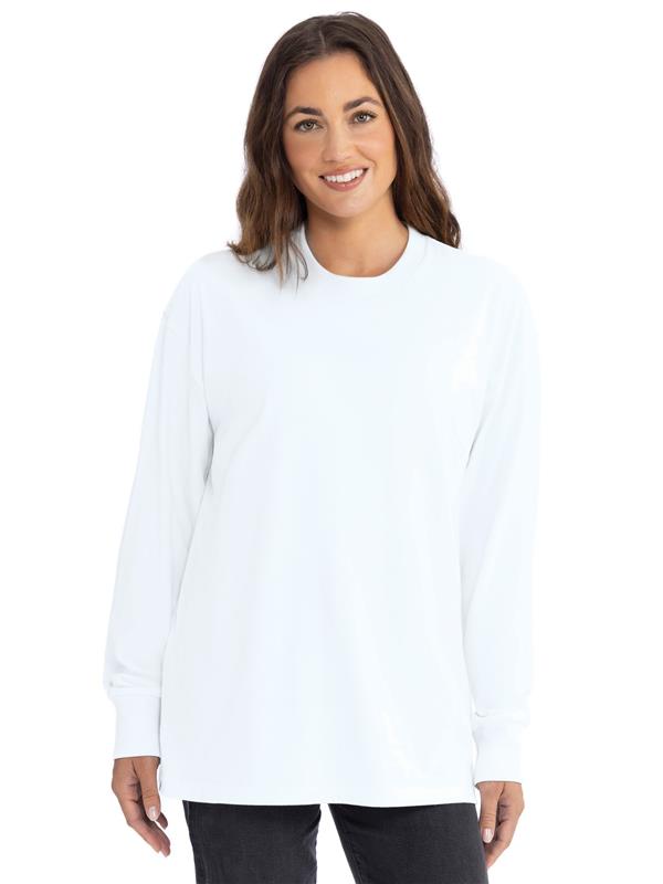 Next Level Apparel Heavyweight Combed 230 Oversize Fit LS Tee Adult