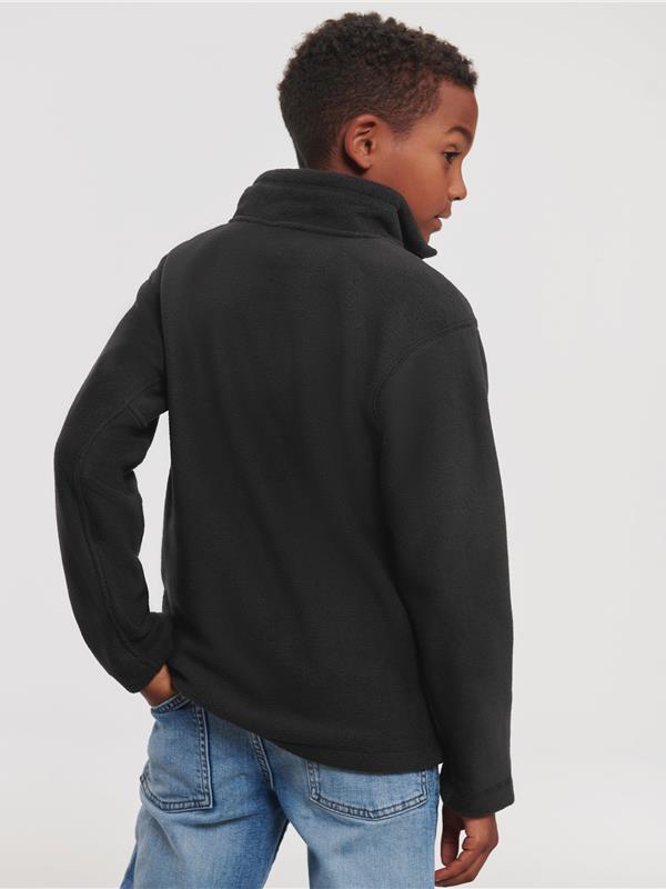 Russell Athletic 320 Fleece FZ Kids in Black