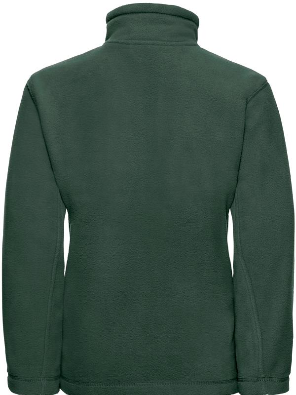 Russell Athletic 320 Fleece FZ Kids in Bottle Green
