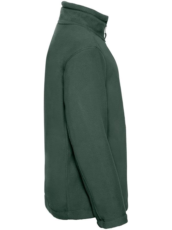 Russell Athletic 320 Fleece FZ Kids in Bottle Green