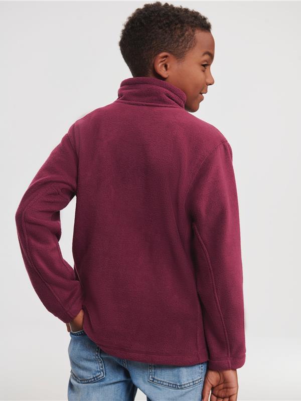 Russell Athletic 320 Fleece FZ Kids in Burgundy