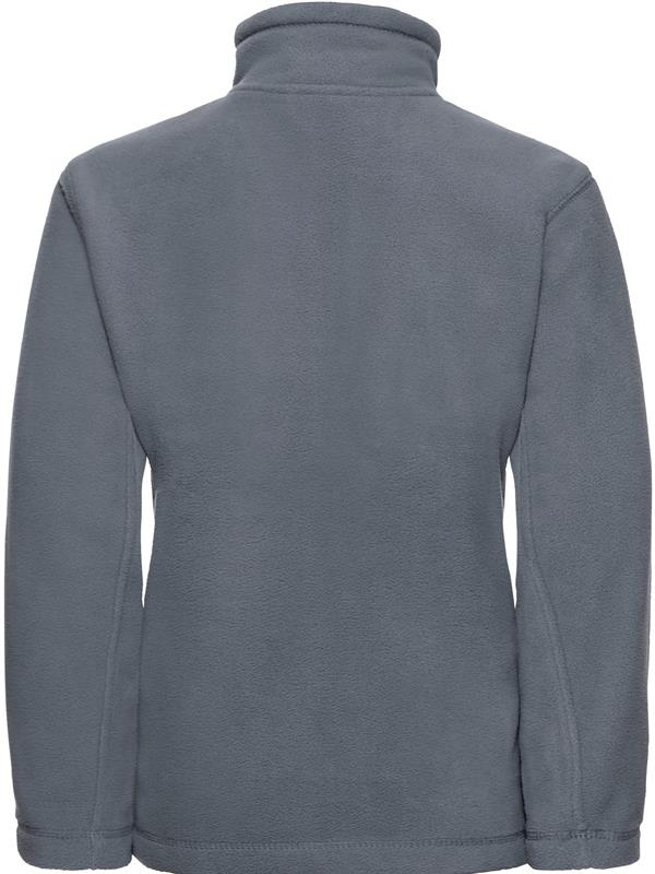 Russell Athletic 320 Fleece FZ Kids in Convoy Grey
