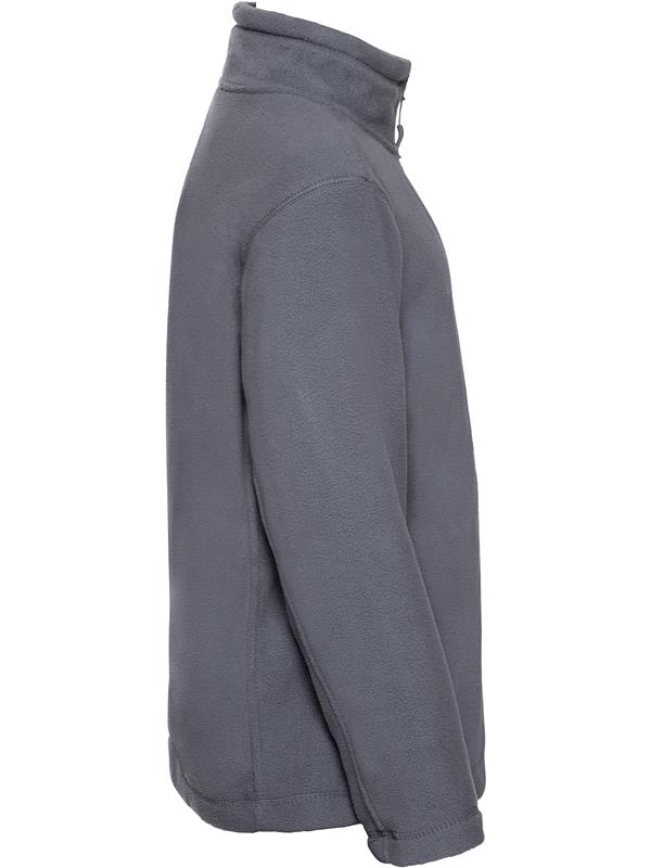 Russell Athletic 320 Fleece FZ Kids in Convoy Grey