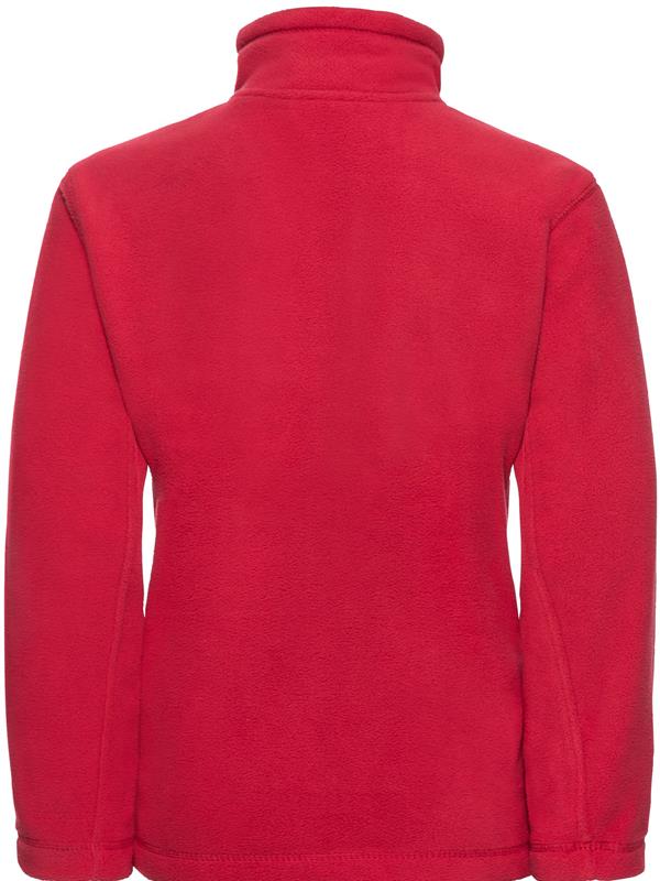 Russell Athletic 320 Fleece FZ Kids in Classic Red