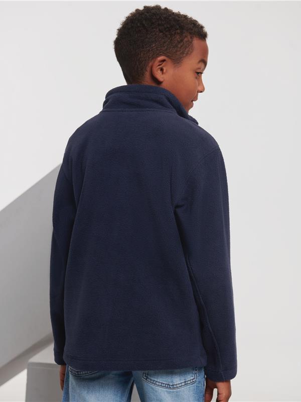 Russell Athletic 320 Fleece FZ Kids in French Navy