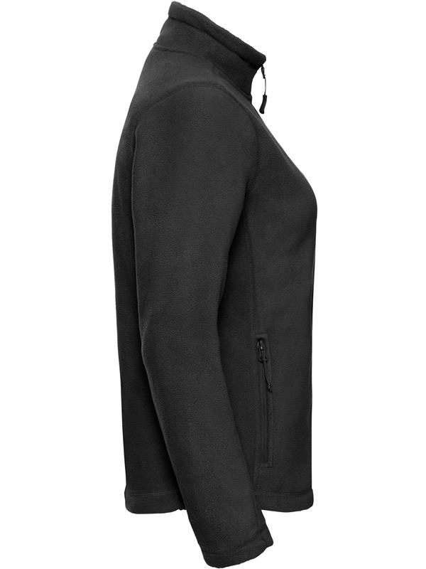 Russell Athletic 320 Fleece FZ Ladies in Black