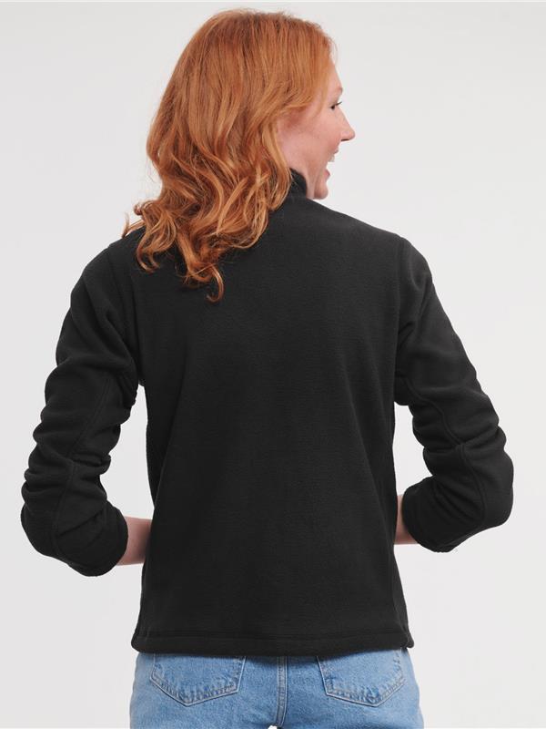 Russell Athletic 320 Fleece FZ Ladies in Black