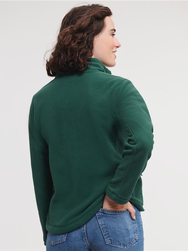 Russell Athletic 320 Fleece FZ Ladies in Bottle Green
