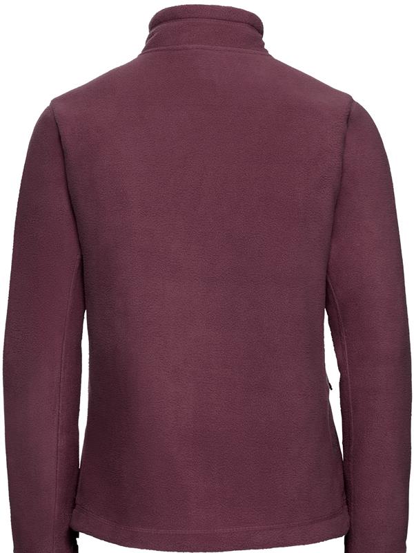 Russell Athletic 320 Fleece FZ Ladies in Burgundy