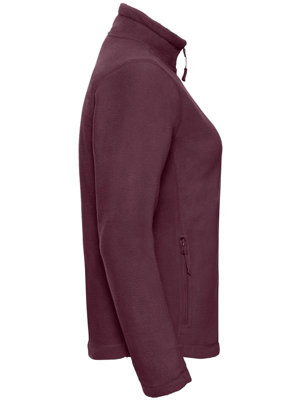 Russell Athletic 320 Fleece FZ Ladies in Burgundy