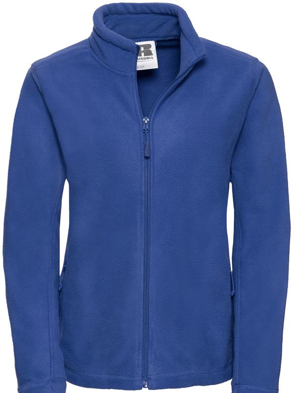 Russell Athletic 320 Fleece FZ Ladies in Bright Royal