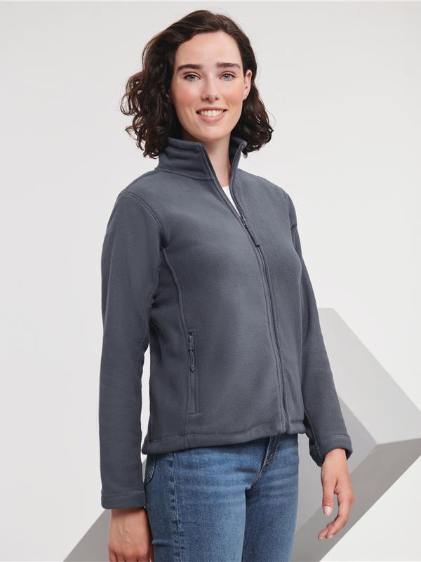 Russell Athletic 320 Fleece FZ Ladies in Convoy Grey