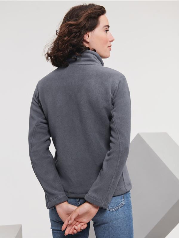 Russell Athletic 320 Fleece FZ Ladies in Convoy Grey