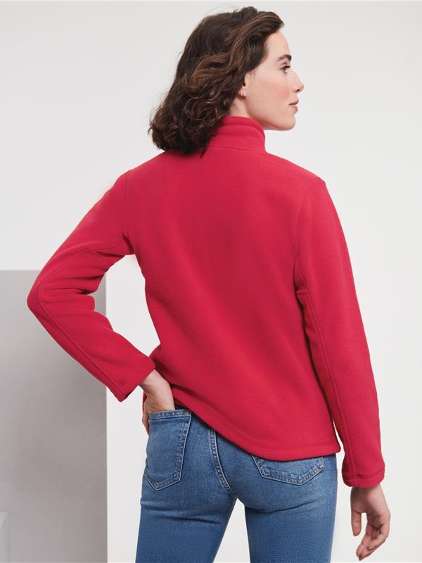 Russell Athletic 320 Fleece FZ Ladies in Classic Red