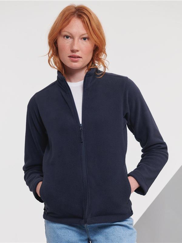Russell Athletic 320 Fleece FZ Ladies in French Navy