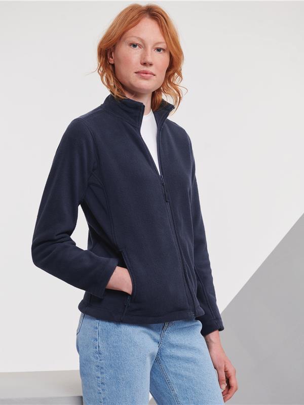Russell Athletic 320 Fleece FZ Ladies in French Navy