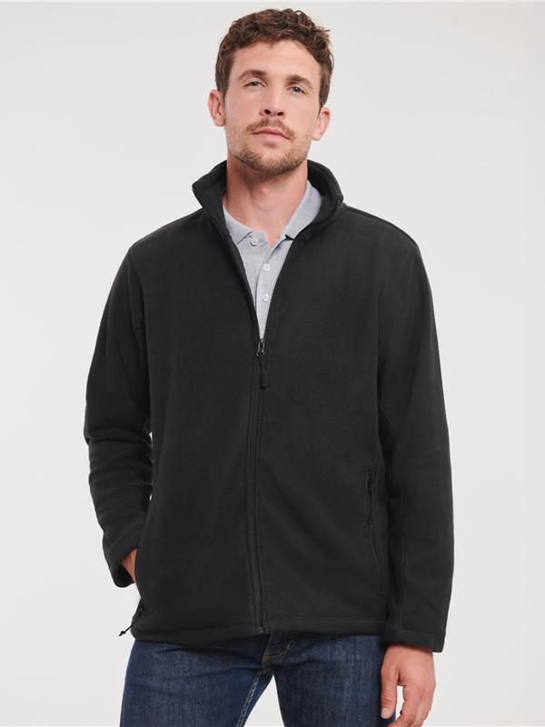 Russell Athletic 320 Fleece FZ Adult in Black