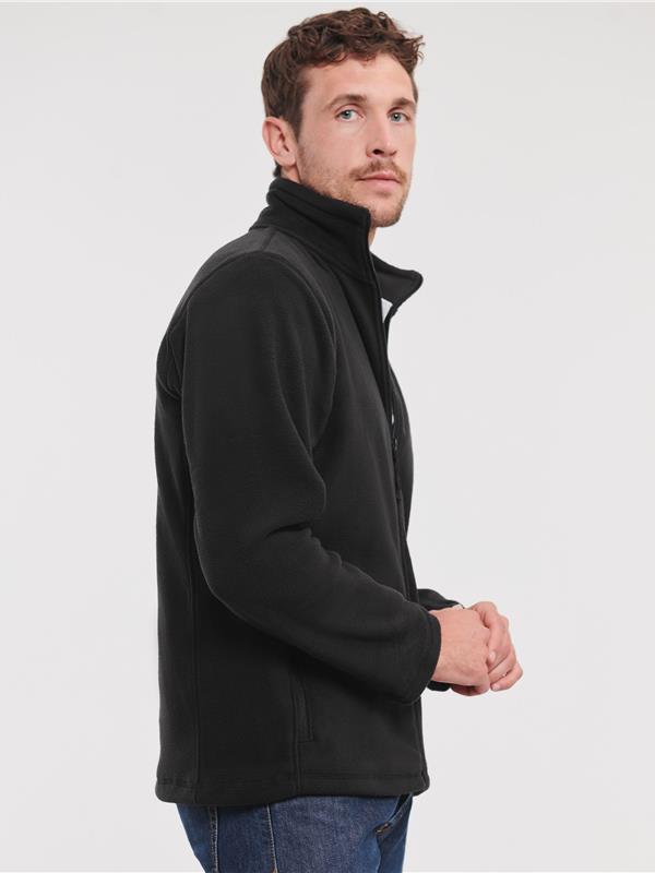 Russell Athletic 320 Fleece FZ Adult in Black