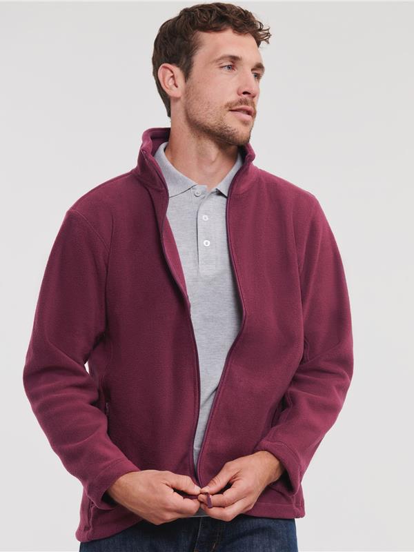 Russell Athletic 320 Fleece FZ Adult in Burgundy