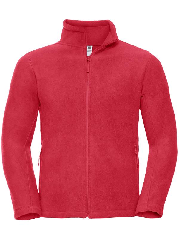 Russell Athletic 320 Fleece FZ Adult in Classic Red