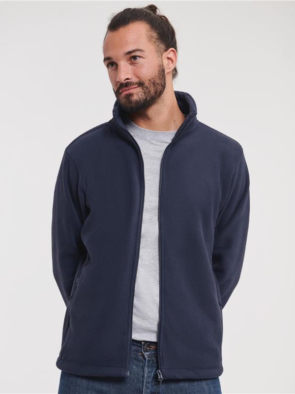 Russell Athletic 320 Fleece FZ Adult in French Navy