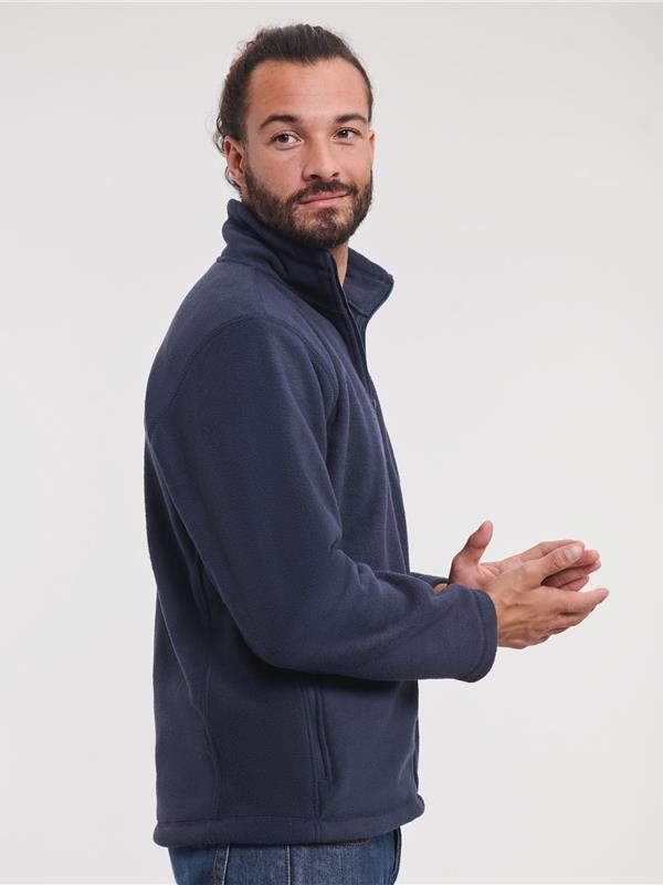 Russell Athletic 320 Fleece FZ Adult in French Navy