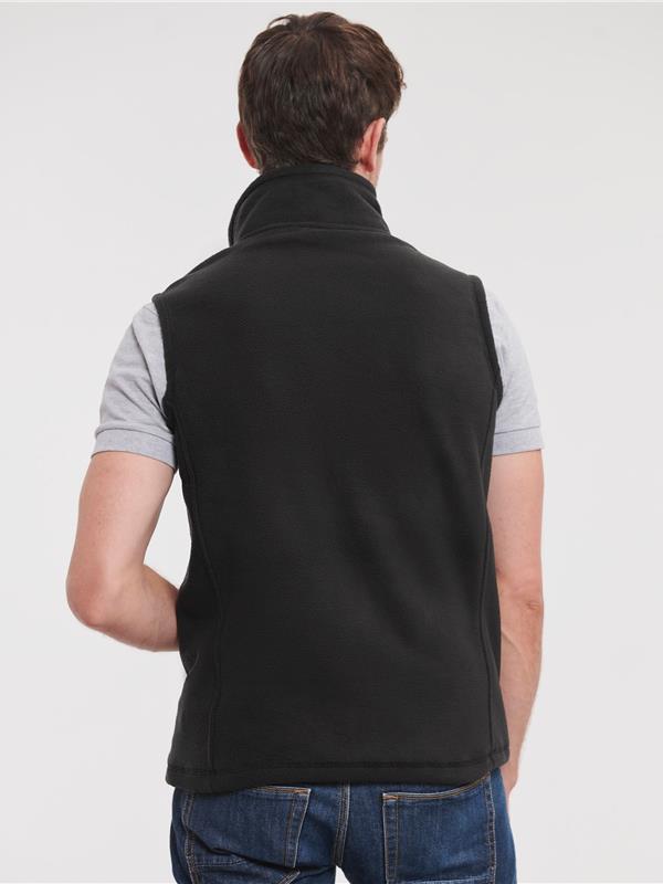 Russell Athletic 320 Fleece Bodywarmer Adult in Black