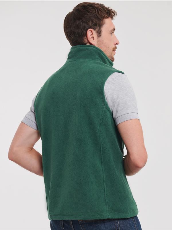 Russell Athletic 320 Fleece Bodywarmer Adult in Bottle Green