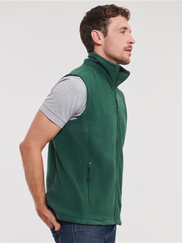 Russell Athletic 320 Fleece Bodywarmer Adult in Bottle Green