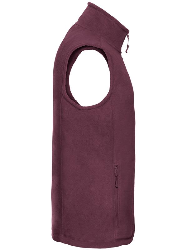 Russell Athletic 320 Fleece Bodywarmer Adult in Burgundy