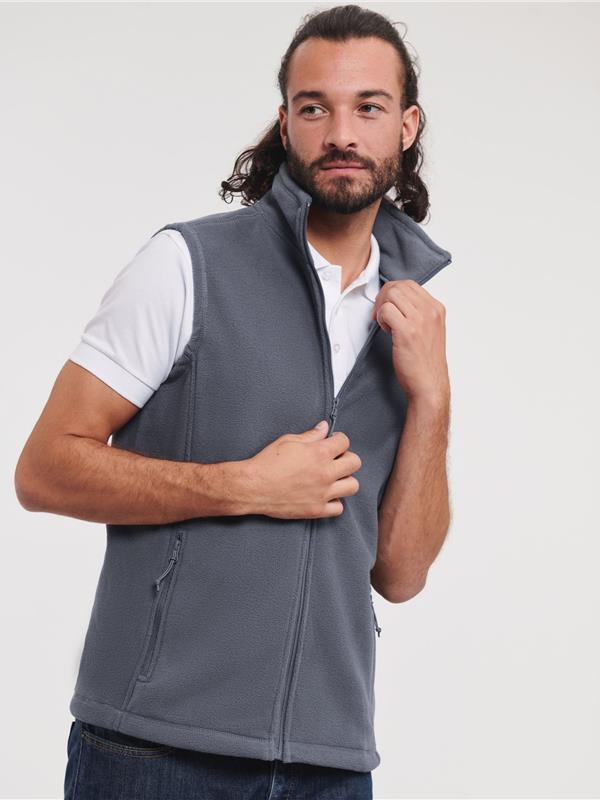Russell Athletic 320 Fleece Bodywarmer Adult in Convoy Grey