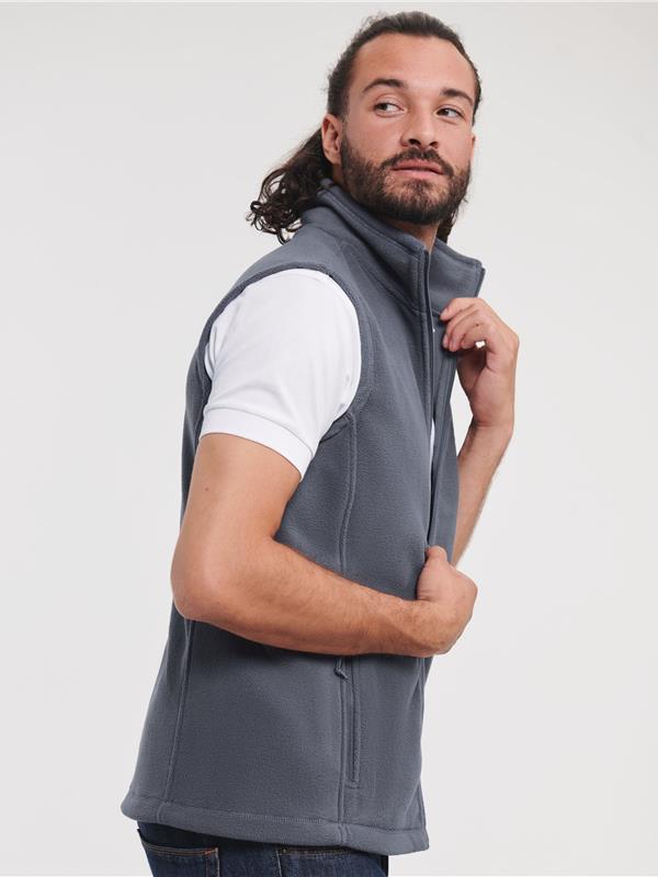 Russell Athletic 320 Fleece Bodywarmer Adult in Convoy Grey