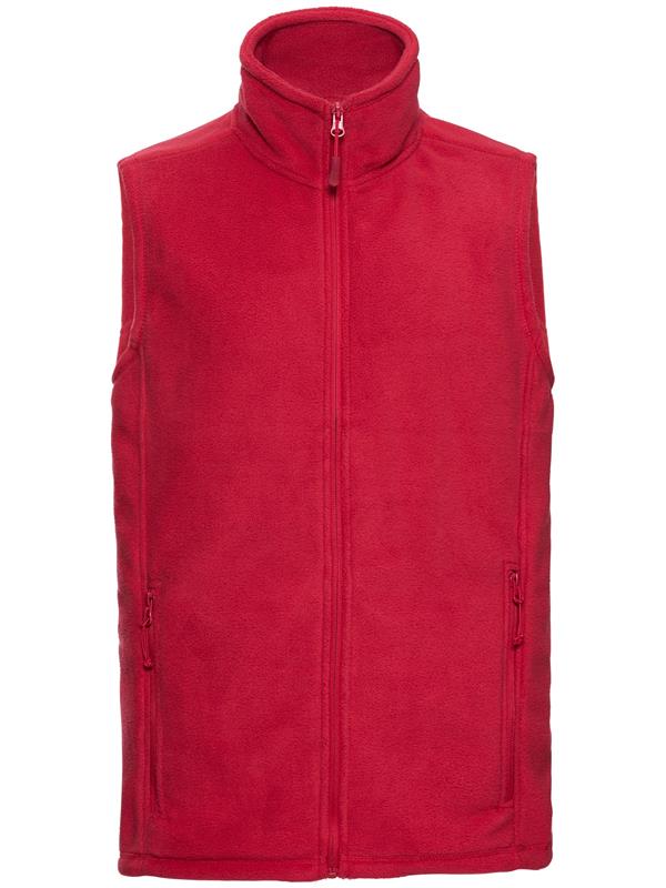 Russell Athletic 320 Fleece Bodywarmer Adult in Classic Red