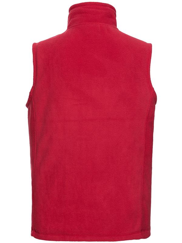 Russell Athletic 320 Fleece Bodywarmer Adult in Classic Red