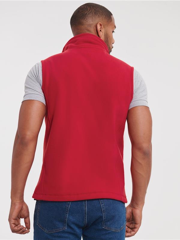 Russell Athletic 320 Fleece Bodywarmer Adult in Classic Red