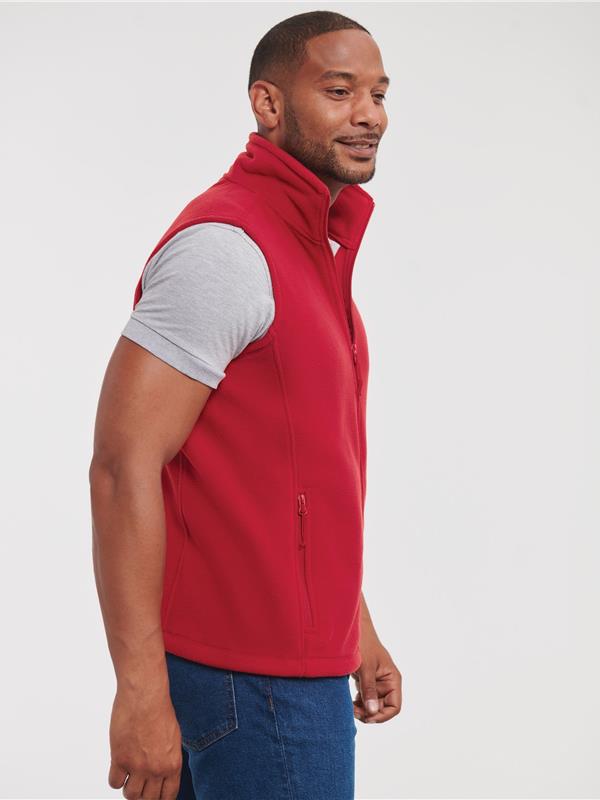 Russell Athletic 320 Fleece Bodywarmer Adult in Classic Red