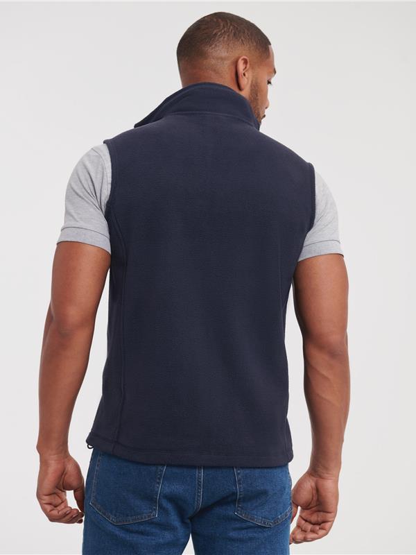 Russell Athletic 320 Fleece Bodywarmer Adult in French Navy