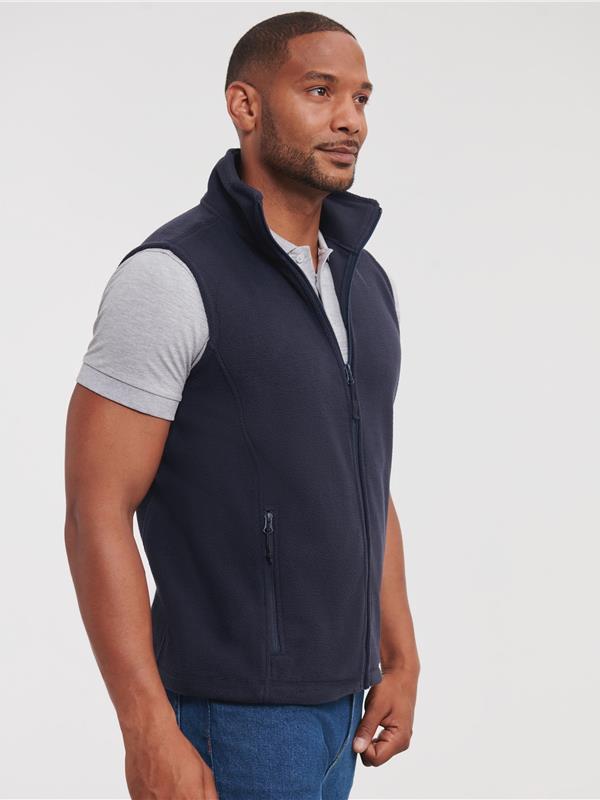 Russell Athletic 320 Fleece Bodywarmer Adult in French Navy